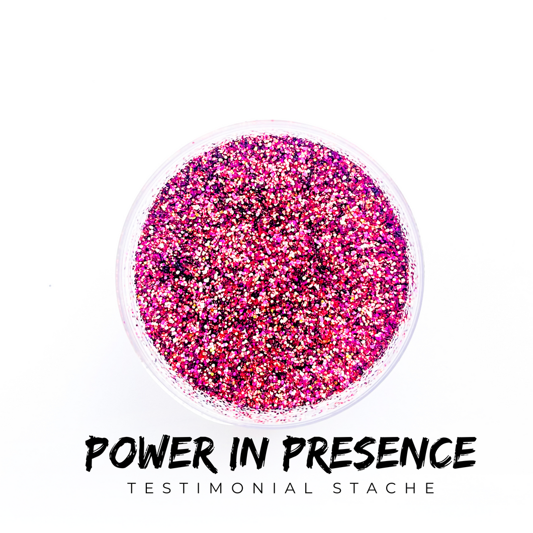 Power in Presence | Testimonial Stache